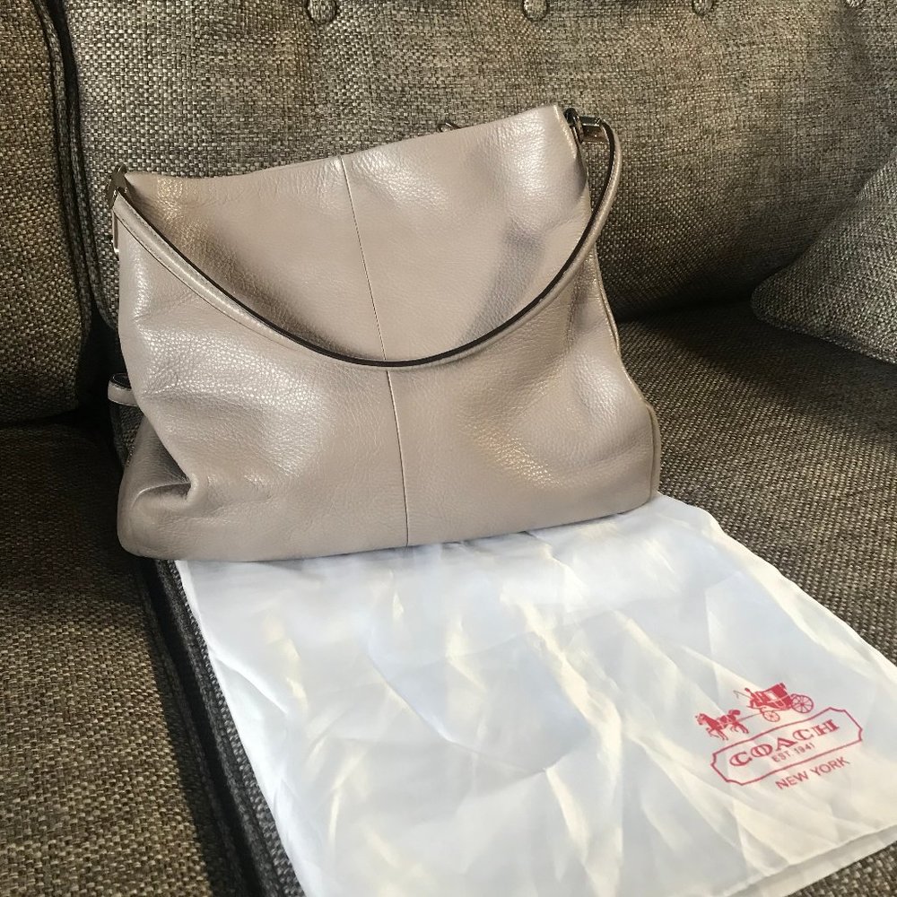 Coach Light Brown Shoulder Bag